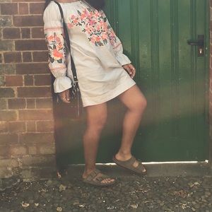 off the shoulder free people dress